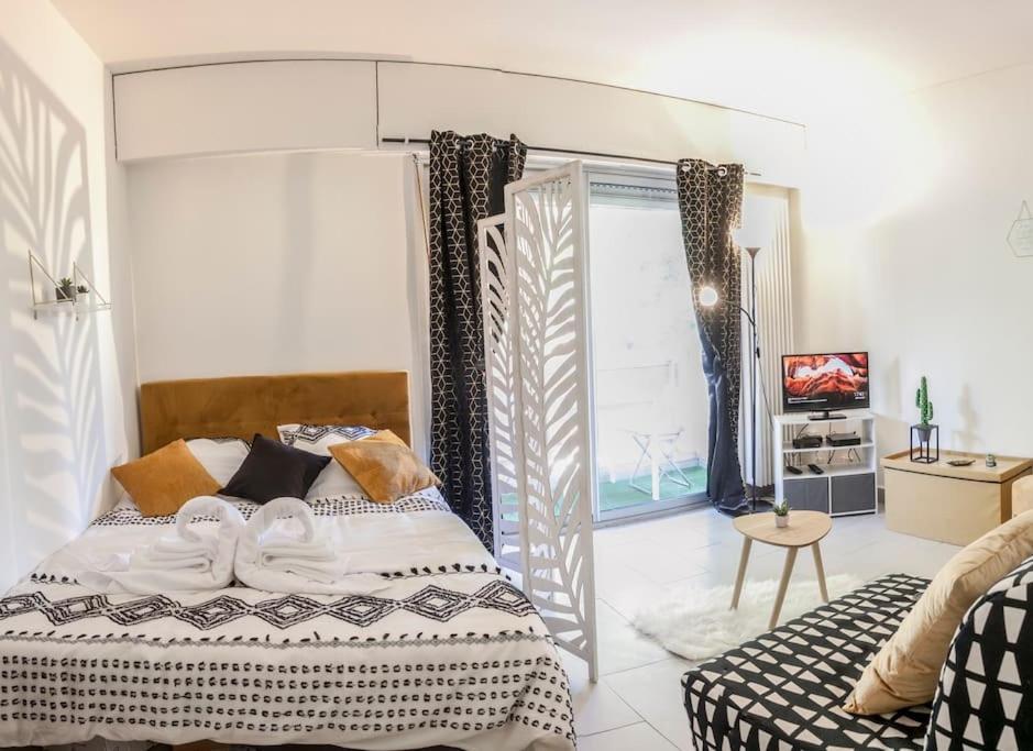 Residence Bord De Mer-Terasse-Plage Prado David Marseille Eksteriør bilde